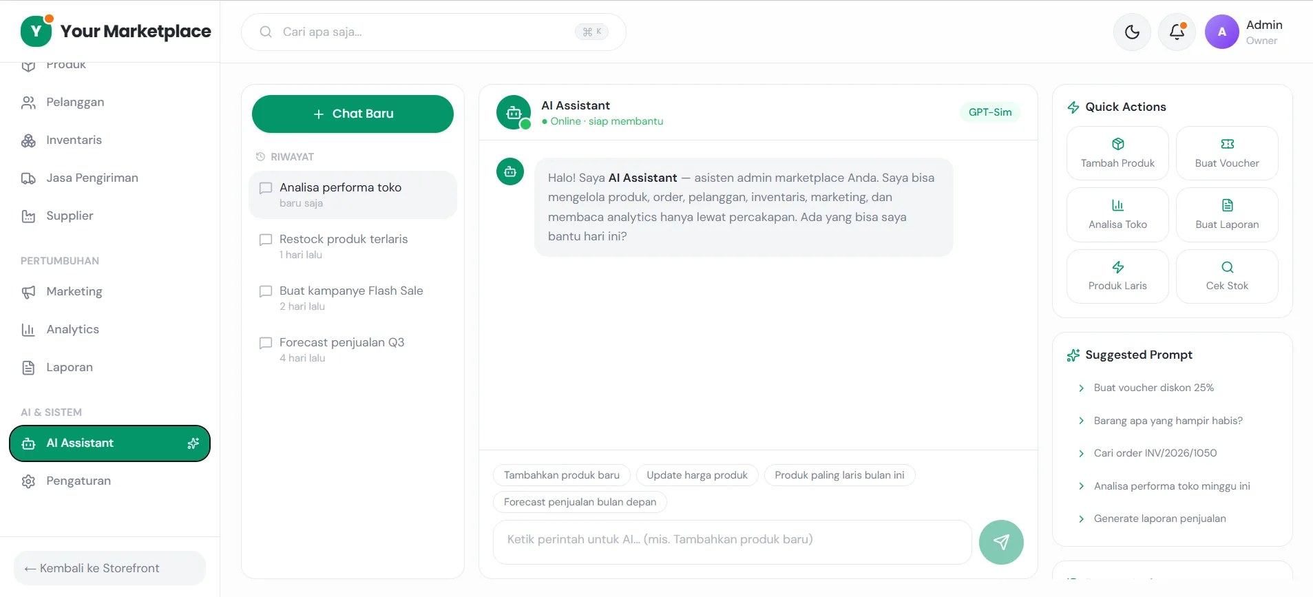 AI Marketplace